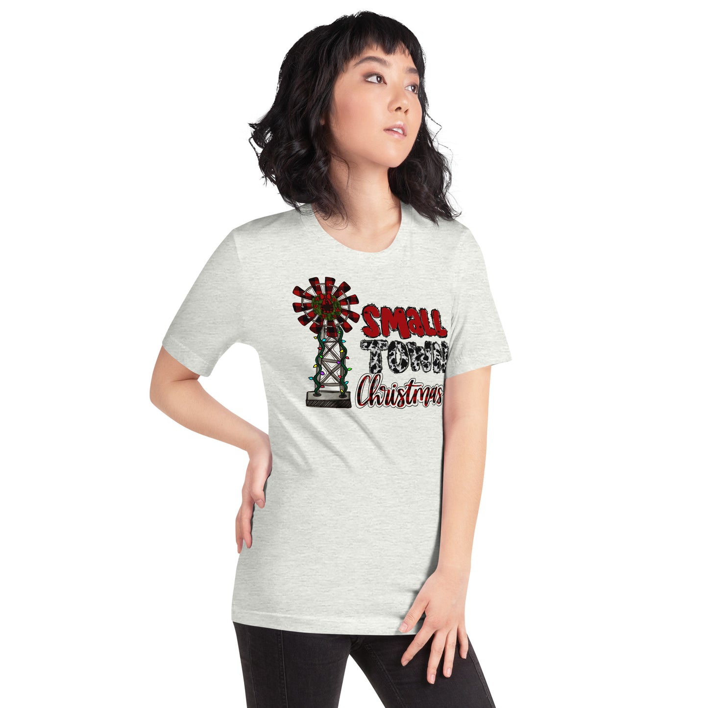 Small town Christmas t-shirt