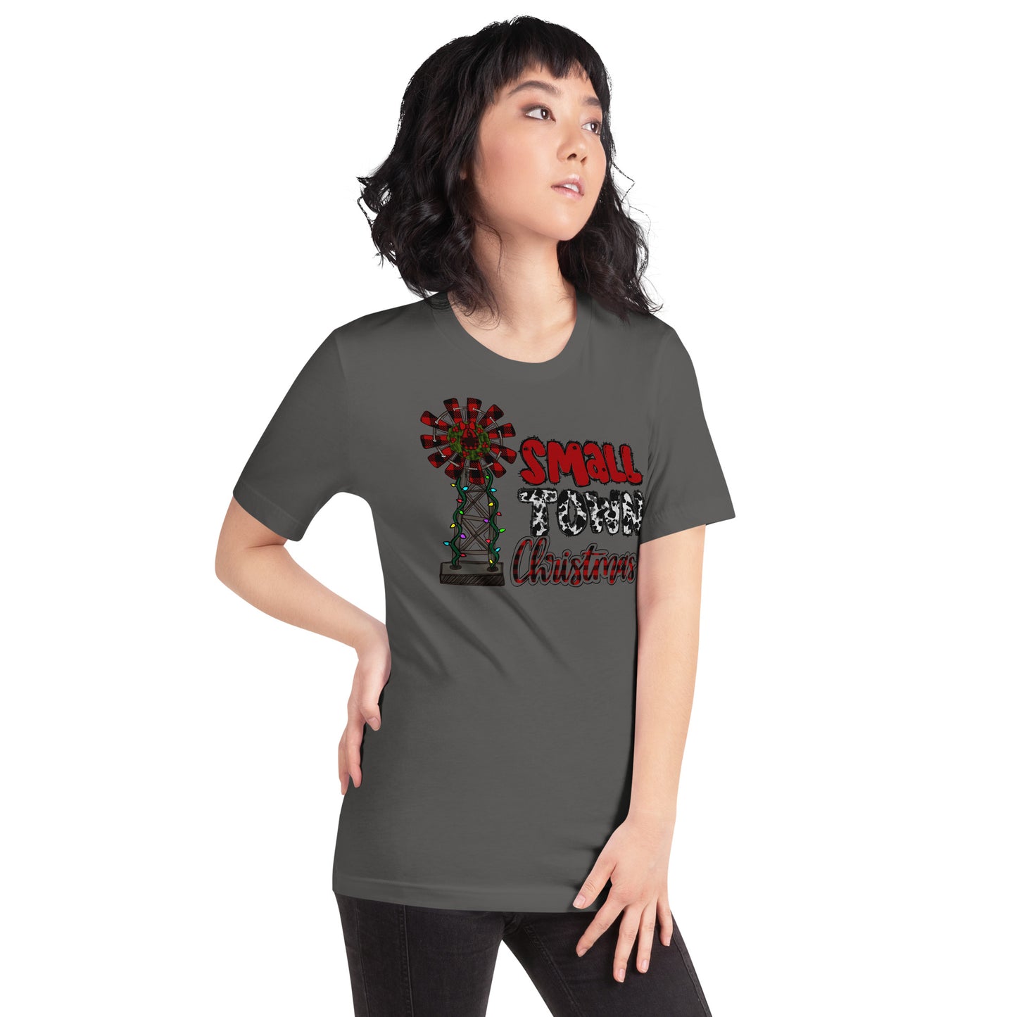 Small town Christmas t-shirt