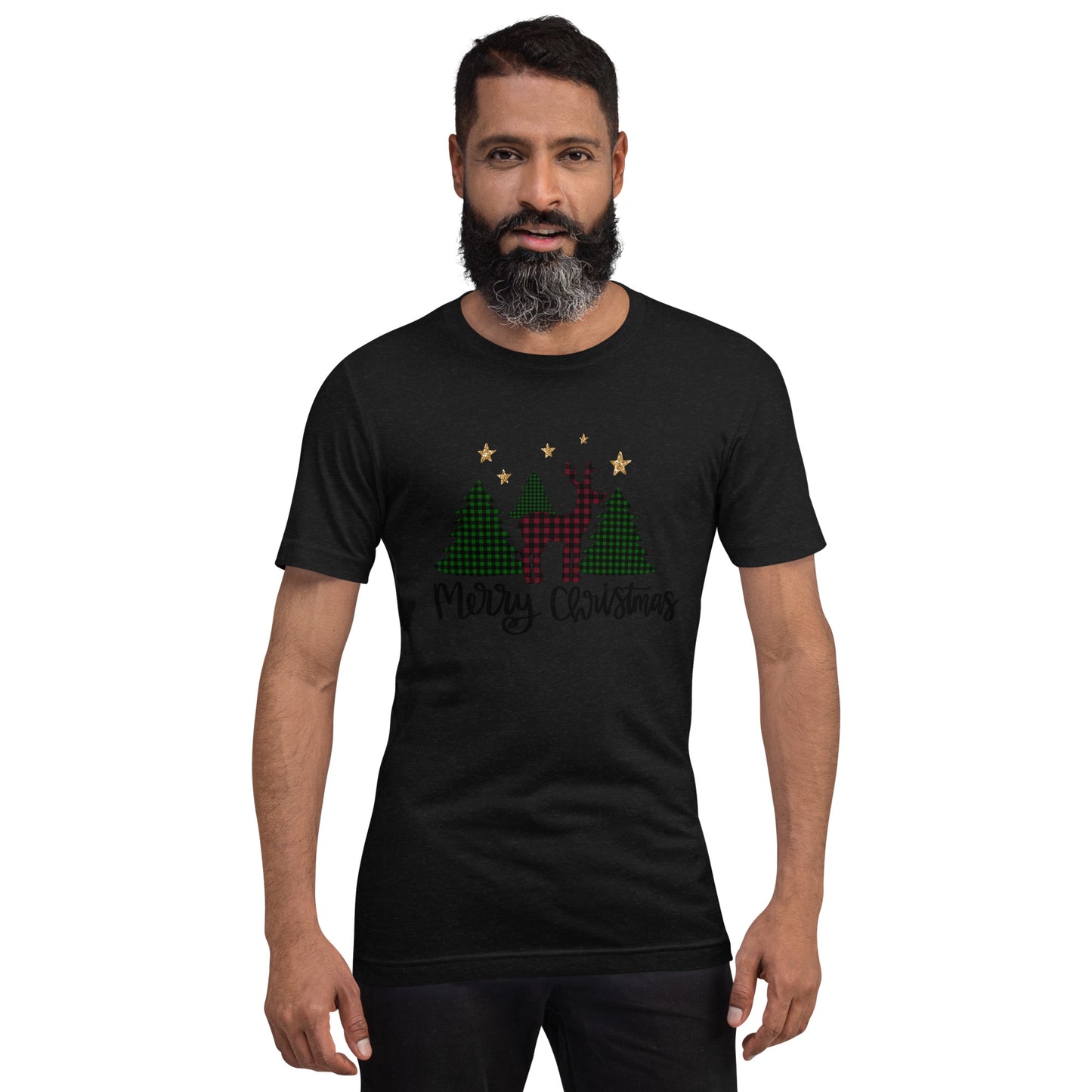 Merry Christmas trees & Reindeer t-shirt