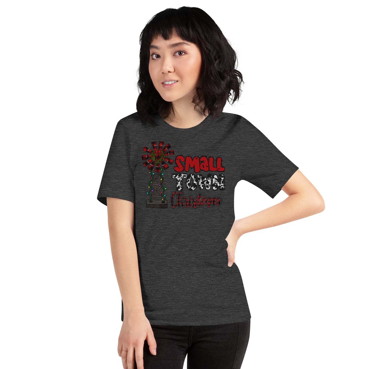 Small town Christmas t-shirt