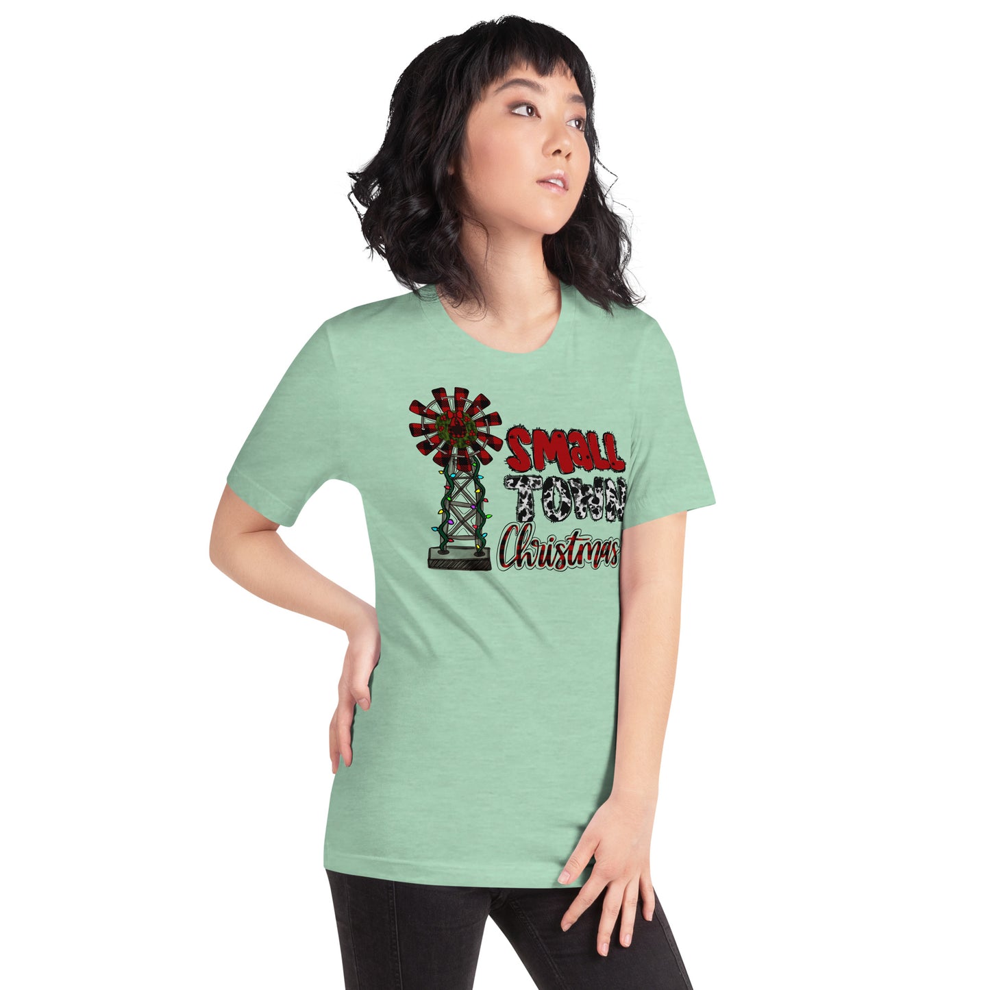 Small town Christmas t-shirt