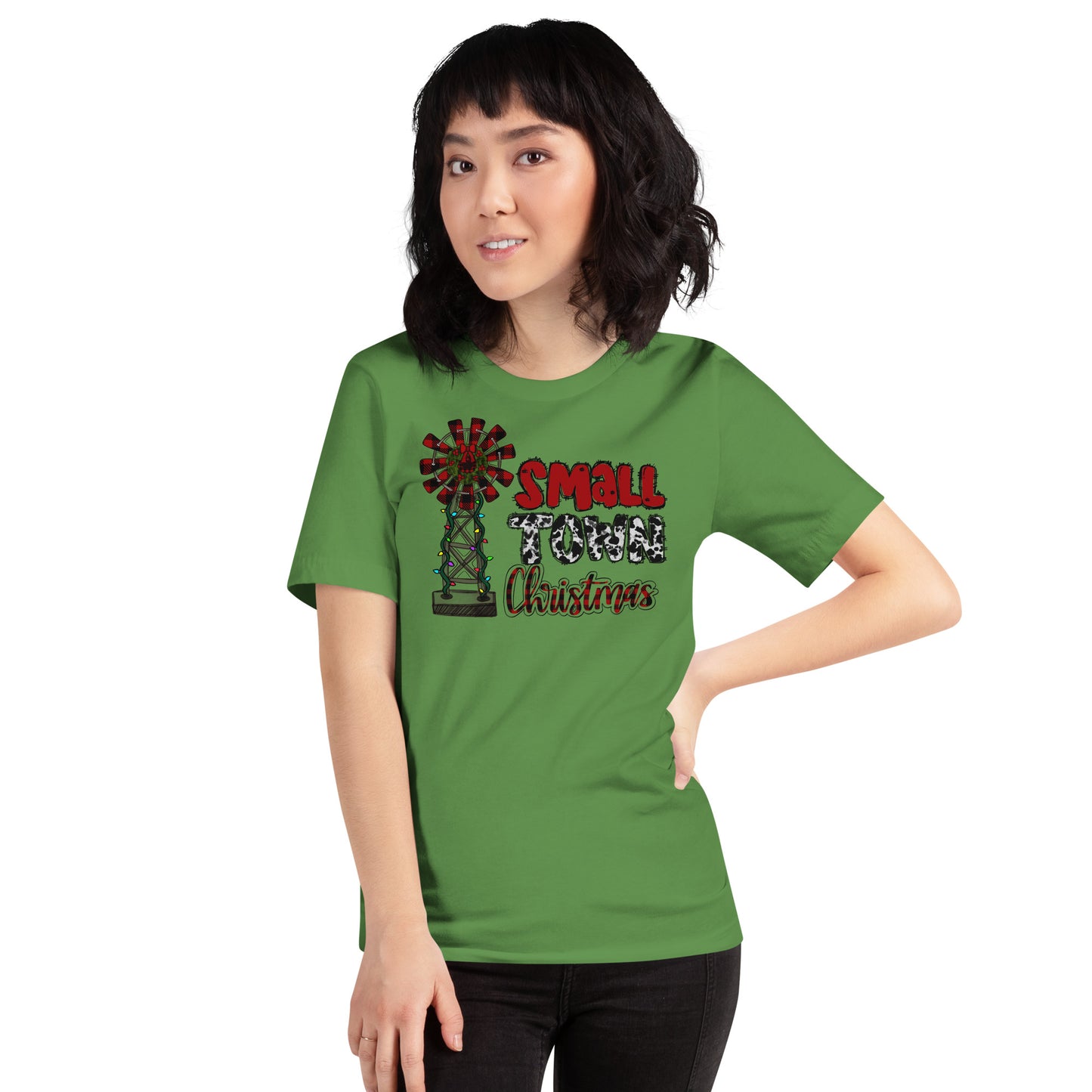 Small town Christmas t-shirt