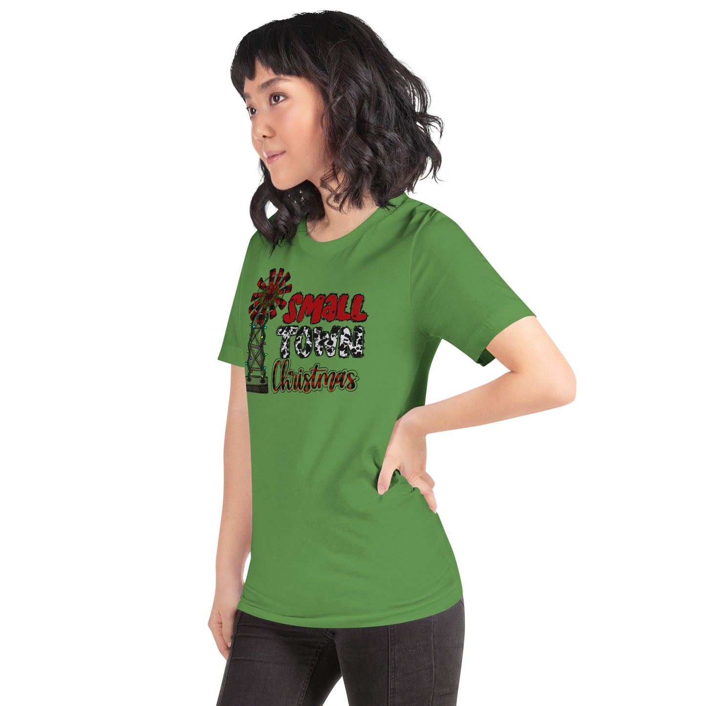 Small town Christmas t-shirt