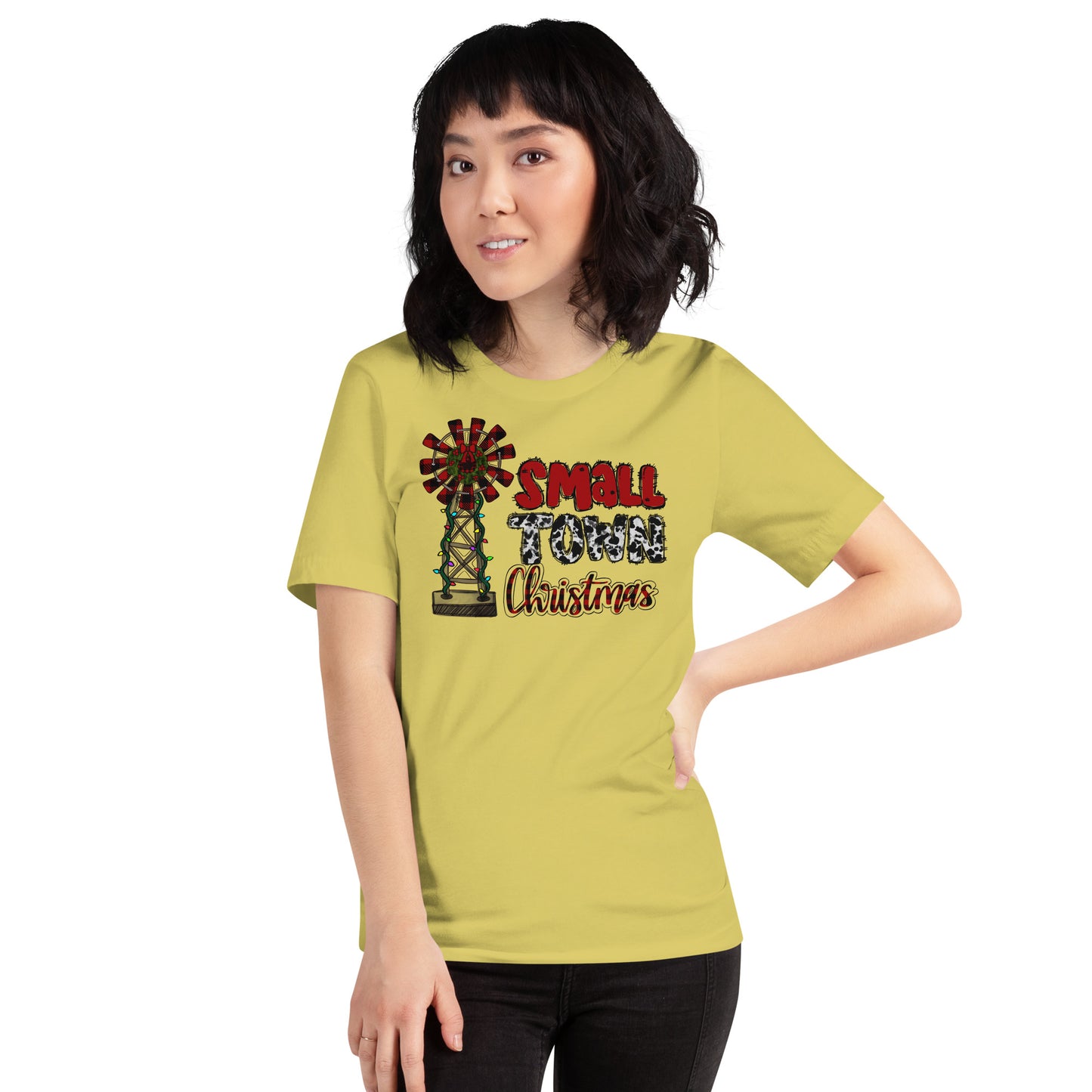 Small town Christmas t-shirt